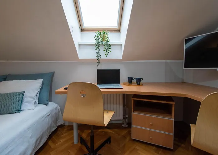 Spacious Duplex For Up To 6ppl With Free Parking New * Novi Sad